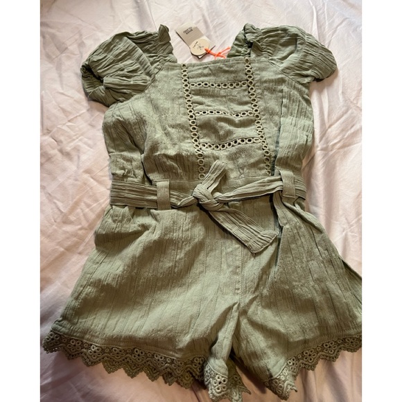 River Island Other - River Island Girls Gauze Romper NWT